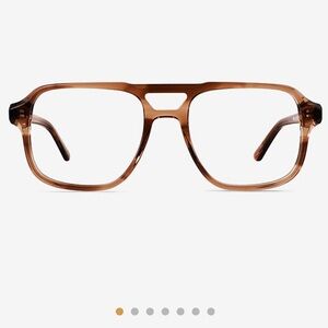Eyebuydirect Clay aviator blue light blocking glasses